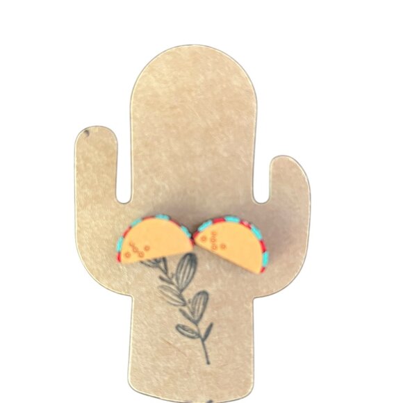 Taco earring post - Picture 1 of 1